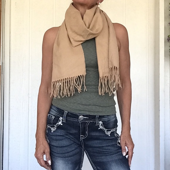 UNISEX CASHMERE SCARF MADE IN ENGLAND - Picture 2 of 9